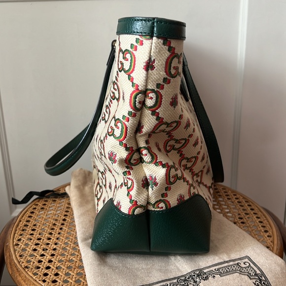 Gucci Ophidia Centennial Flower GG canvas medium tote - Picture 15 of 16